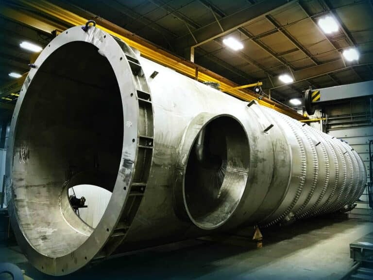 Large pressure vessel manufacturers must meet specific codes