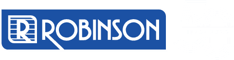 Robinson 50 year logo
