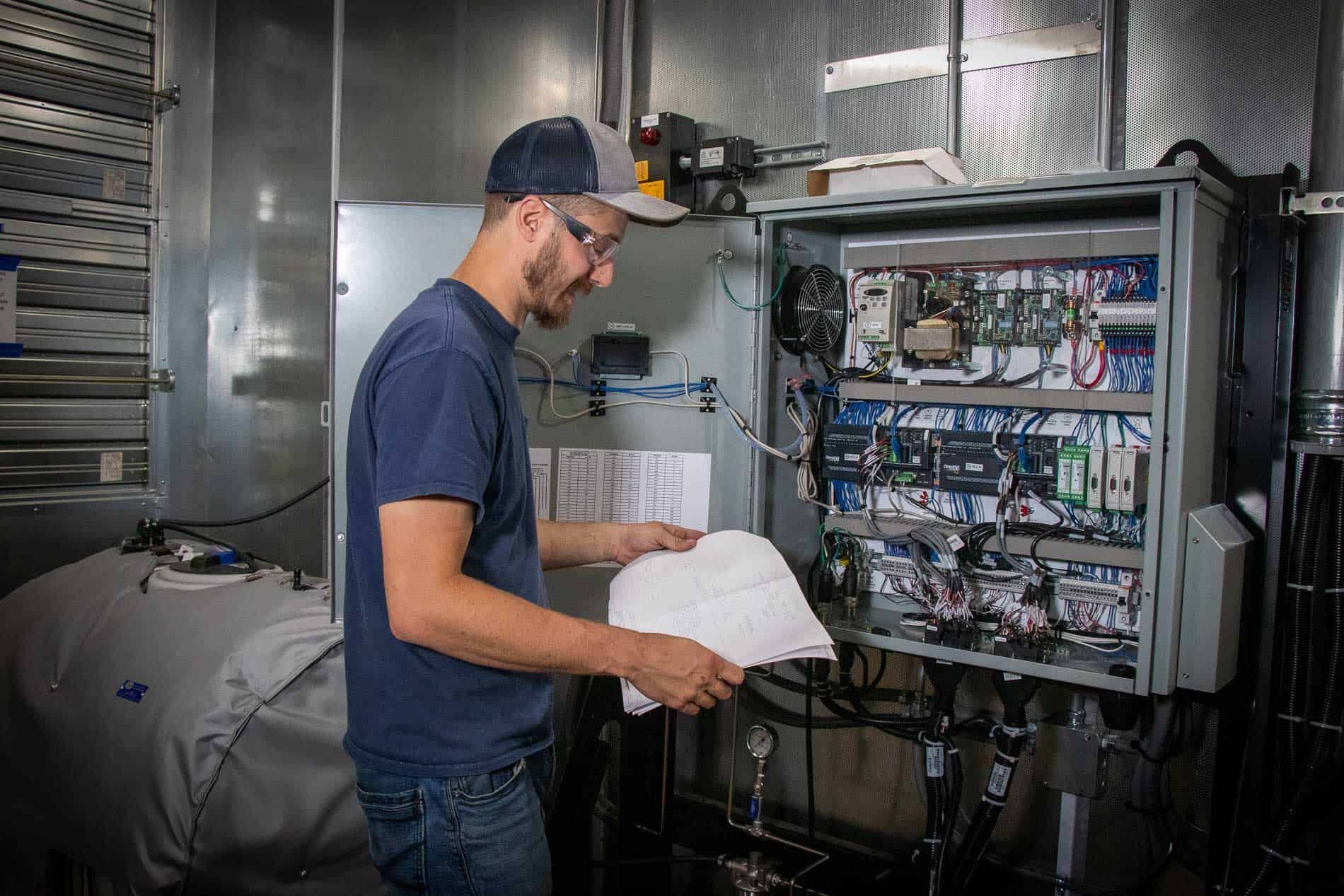 Robinson fabrication and electrical