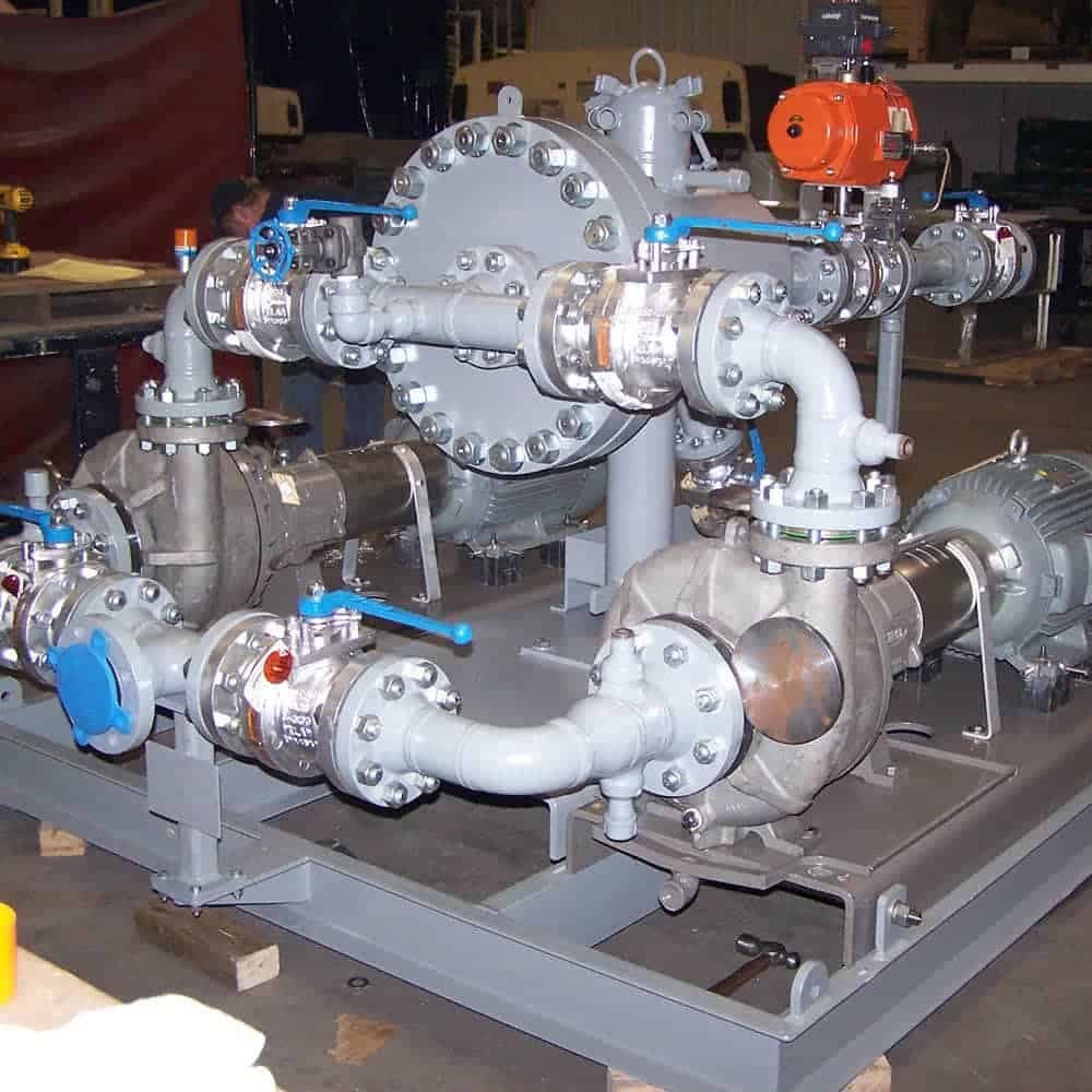 Modular skid fabrication