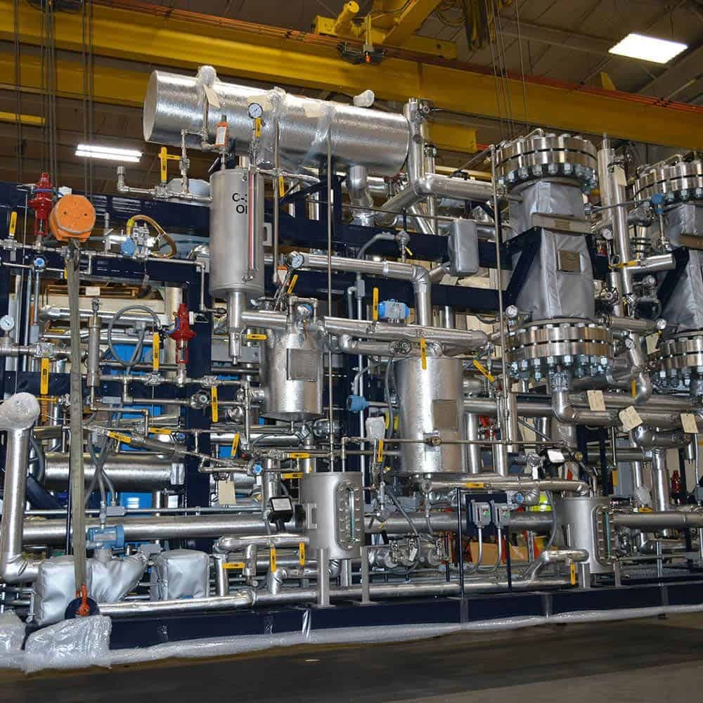 Modular skid fabrication