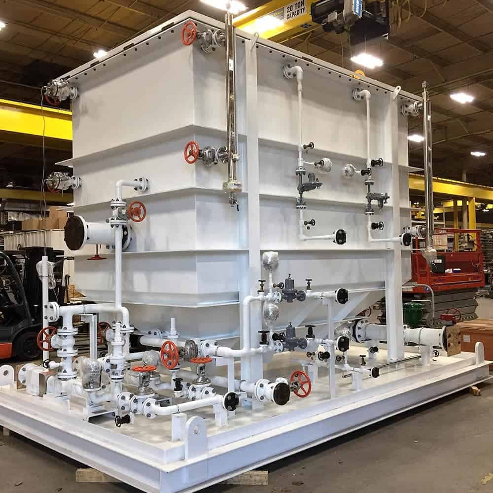 Modular skid fabrication