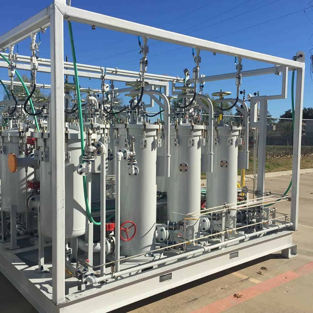 Modular skid fabrication