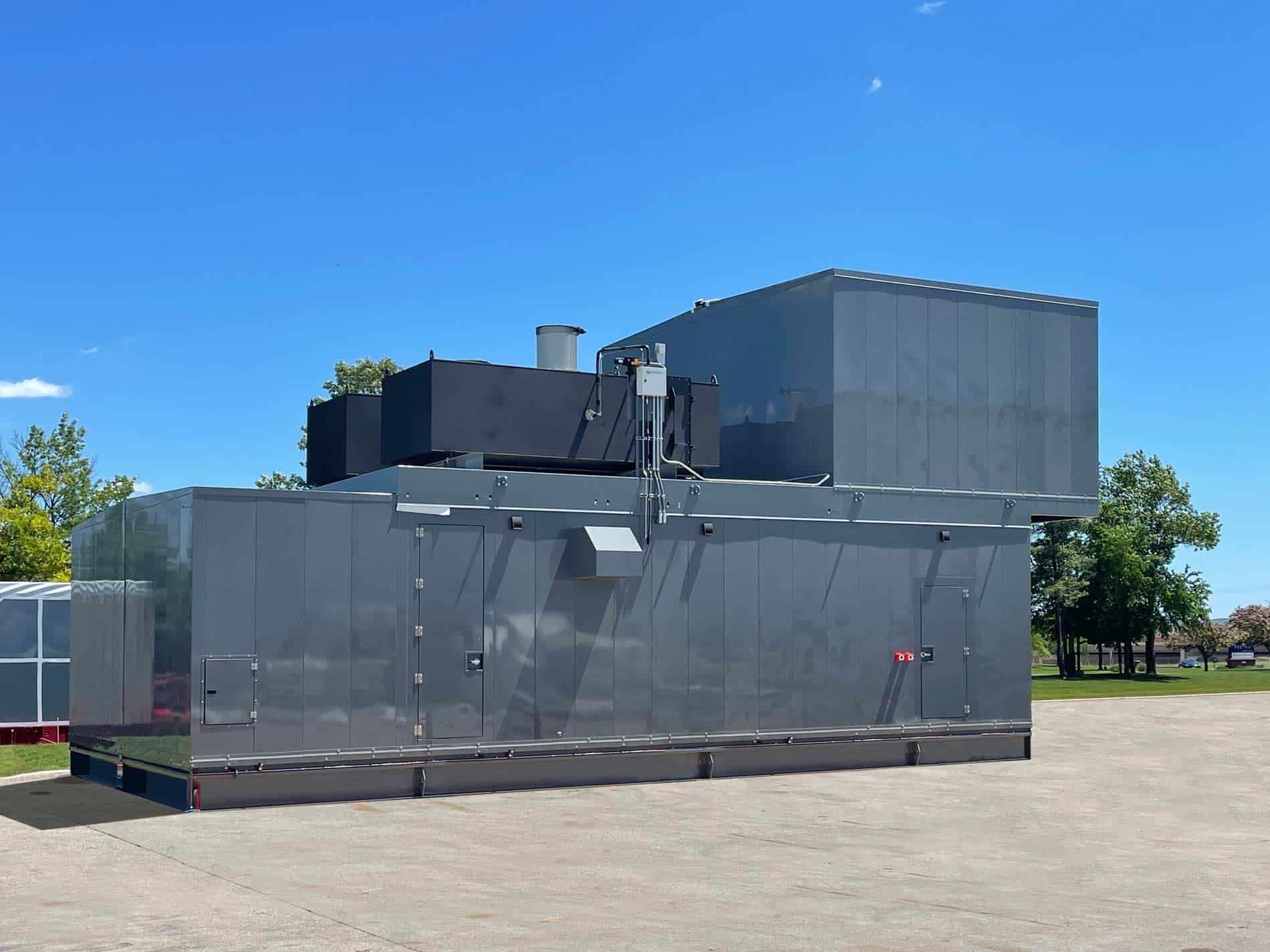 Robinson power generation enclosure
