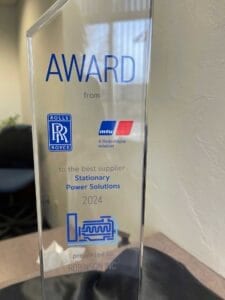 Rolls Royce supplier of the year award 2024