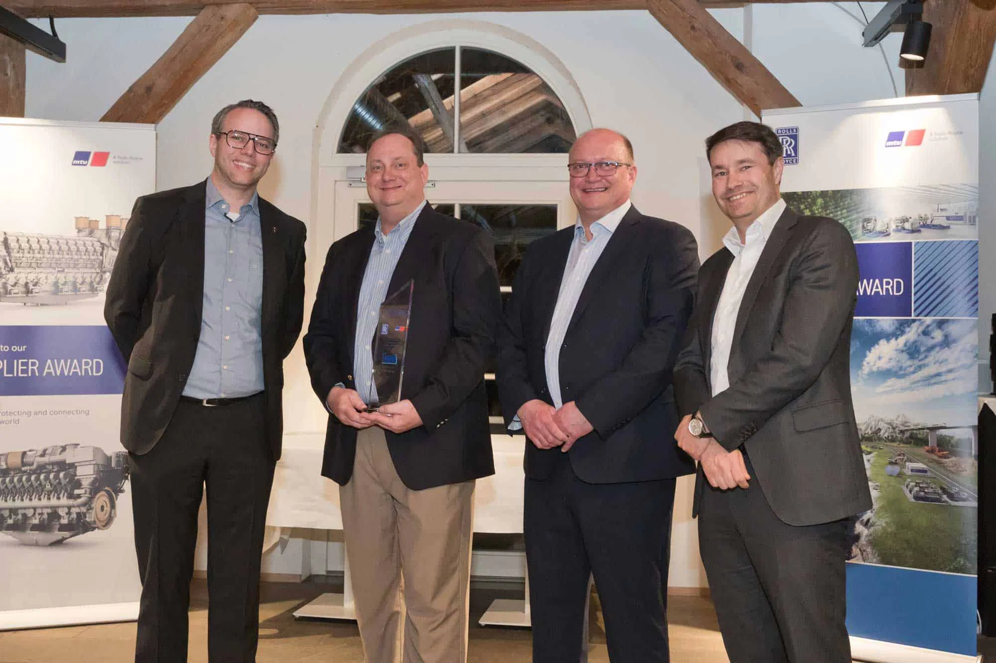 Robinson Earns Fourth Straight Supplier Award From Rolls Royce